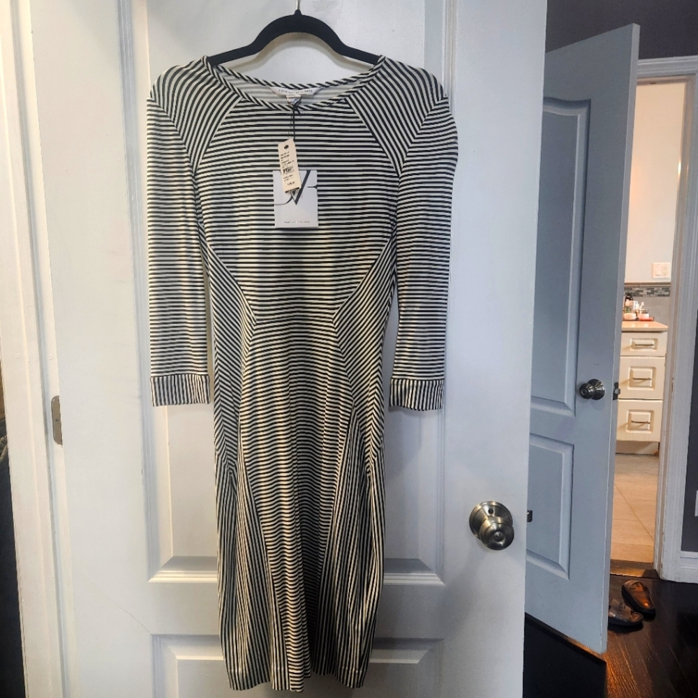 Diane von Furstenberg striped dress